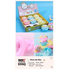 Slime sắc màu DUCKEY. Slime dẻo XJY-9990 nhiều màu sắc - Sản xuất theo tiêu chuẩn ISO9000 - An toàn cho người tiêu dùng.