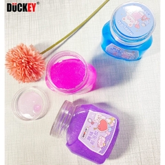 Slime sắc màu DUCKEY. Slime dẻo XJY-9966 có màu nhũ - Sản xuất theo tiêu chuẩn ISO9000 - An toàn cho người sử dụng.