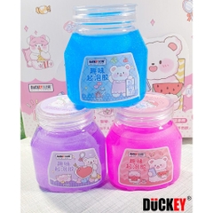 Slime sắc màu DUCKEY. Slime dẻo XJY-9966 có màu nhũ - Sản xuất theo tiêu chuẩn ISO9000 - An toàn cho người sử dụng.