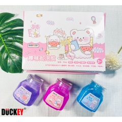 Slime sắc màu DUCKEY. Slime dẻo XJY-9966 có màu nhũ - Sản xuất theo tiêu chuẩn ISO9000 - An toàn cho người sử dụng.