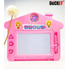 Bảng viết thông minh DUCKEY, Bộ bảng tự xoá XJY-5711/XJY-5713/XJY-5714/XJY-5720/XJY-5721, nhiều màu cho bé lựa chọn