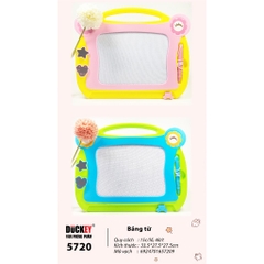 Bảng viết thông minh DUCKEY, Bộ bảng tự xoá XJY-5711/XJY-5713/XJY-5714/XJY-5720/XJY-5721, nhiều màu cho bé lựa chọn