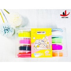 Đất nặn khô Light Clay DUCKEY. Đất nặn khô XJY-9922/XJY-9923 12màu/24màu.