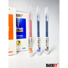 Bút mực gel DUCKEY GP-118 ngòi thép 0.5mm. Mực gel liền thân - Dung tích mực lơn - Viết tới 800m - Ngòi thép siêu trơn