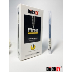 Bút mực gel DUCKEY GP-118 ngòi thép 0.5mm. Mực gel liền thân - Dung tích mực lơn - Viết tới 800m - Ngòi thép siêu trơn