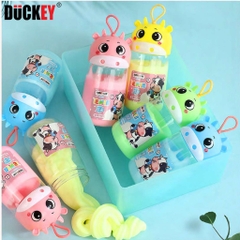 Slime sắc màu thương hiệu DUCKEY. Slime XJY-9999 Hộp hình bò sữa siêu cute - An toàn cho người dùng