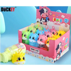Slime sắc màu thương hiệu DUCKEY. Slime XJY-9999 Hộp hình bò sữa siêu cute - An toàn cho người dùng