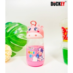 Slime sắc màu thương hiệu DUCKEY. Slime XJY-9999 Hộp hình bò sữa siêu cute - An toàn cho người dùng