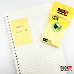 Giấy nhớ 100 tờ màu vàng chất lượng cao DUCKEY NT-170 NT171 NT172 NT173