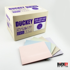 Giấy nhớ nhiều màu Pastel thương hiệu DUCKEY NT-164 NT165 NT166