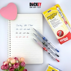 Bút nước bấm Duckey DK-GP-127 2 đầu bi cao cấp - Thương hiệu Việt Nam