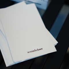 A SIMPLE NOTEPAD—Hộp 100 giấy (Màu trắng)