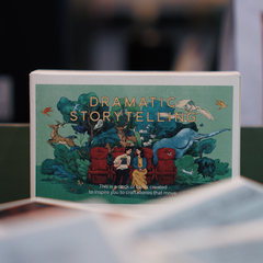 DRAMATIC STORYTELLING—Bộ thẻ hình gợi ý các câu hỏi để thực hành Biên Kịch (Tiếng Anh)