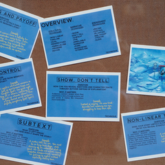 DRAMATIC STORYTELLING—Bộ thẻ hình gợi ý các câu hỏi để thực hành Biên Kịch (Tiếng Anh)