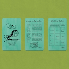 HỘP TƯ DUY THIẾT KẾ—Bộ thẻ hướng dẫn thực hành phương pháp Tư Duy Thiết Kế