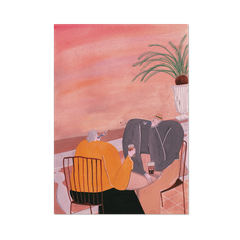 TRANH IN A3—Forever Young