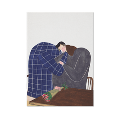 TRANH IN A3—The Kiss