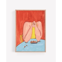 TRANH IN A3—Hibiscus Lover