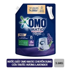 OMO Nước Giặt Khử Mùi Thơm Thư Thái Cửa Trước 3.6kg