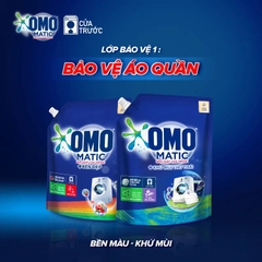 Nước giặt OMO Matic cửa trước giữ màu túi 3.6 lít