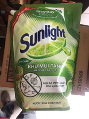 Nước rửa chén Sunlight trà xanh 3.3kg