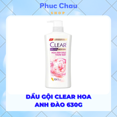 Dầu Gội Clear Sạch Gàu Hoa Anh Đào Thơm Mát 630g (Mới)