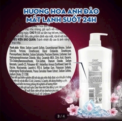 Dầu Gội Clear Sạch Gàu Hoa Anh Đào Thơm Mát 630g (Mới)