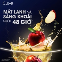 Dầu gội CLEAR 48H sạch gàu ngứa 880G - CLEAR TÁO ĐỎ