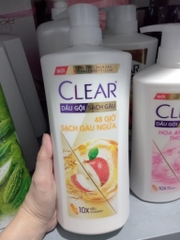 Dầu gội CLEAR 48H sạch gàu ngứa 880G - CLEAR TÁO ĐỎ