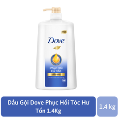 DOVE dầu gội phục hồi tóc hư tổn 1.4 Kg