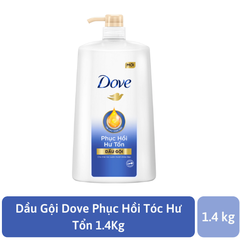 DOVE dầu gội phục hồi tóc hư tổn 1400g