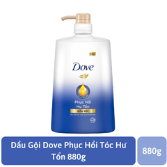 DOVE dầu gội phục hồi tóc hư tổn 880g