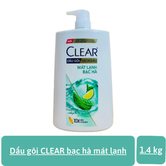 CLEAR dầu gội bạc hà 1.4kg