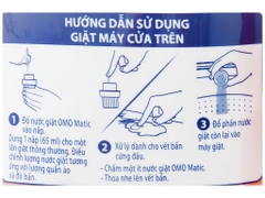 Nước giặt OMO Matic cửa trên túi 3.9kg