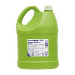 Nước Rửa Chén SURF Hương Chanh Sả Can 3.6kg