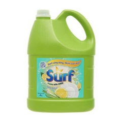 Nước Rửa Chén SURF Hương Chanh Sả Can 3.6kg
