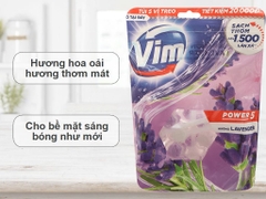 Vim viên treo bồn cầu lavender 55g/9 viên