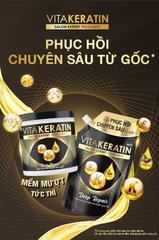 Kem ủ tóc VITAKERATIN phục hồi chuyên sâu từ gốc 1000ml