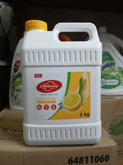 Nước rửa tay Lifebuoy can 2kg khử mùi hải sản hương chanh vàng và sả