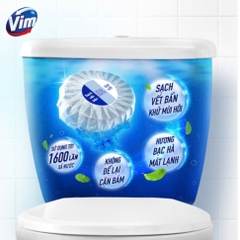 Viên Thả Vệ Sinh Bồn Cầu VIM Hương Bạc Hà_ Vỉ 180G
