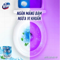 Viên Thả Vệ Sinh Bồn Cầu VIM Hương Bạc Hà_ Vỉ 180G