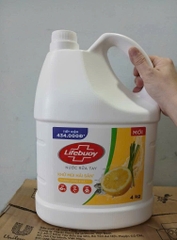 NƯỚC RỬA TAY LIFEBUOY CAN 4KG HƯƠNG CHANH VÀNG VÀ SẢ KHỬ MÙI HẢI SẢN