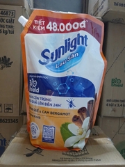 NƯỚC LAU SÀN SUNLIGHT TÚI 3,4KG BIOSHIELD HƯƠNG QUẾ VÀ CAM BERGAMOT