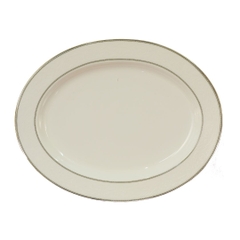 Bộ đồ ăn Silver White 2 viền bạc - 25 chi tiết sứ xương Hàn Quốc Haengnam 57951