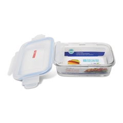 Hộp đựng thực phẩm chữ nhật The Glass thủy tinh cao cấp Hàn Quốc P753 400ml - Thái Dương Gia