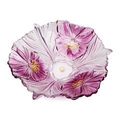 Bát thủy tinh màu tím thả hoa, đựng hoa quả Walther-Glas: Miranda Violet Yellow