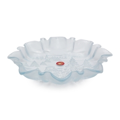 Đĩa hình cô bé trang trí cây thông Noel màu trắng 25cm Walther-Glas: Silent Night Satin-1205022