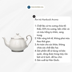 Hankook: Aroma Ấm trà 100cl kèm lọc trà inoc. Mã hàng 776567