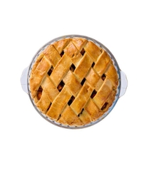 Đĩa thủy tinh vi sóng, lò nướng tròn 22cm có tay cầm Pháp Arcuisine