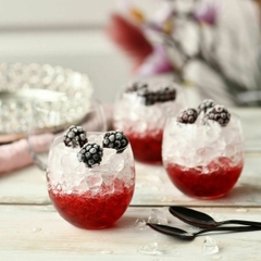 Bộ ly, cốc thủy tinh 6 chiếc bầu thấp 285ml BLENDED Ba Lan Krosno-831947